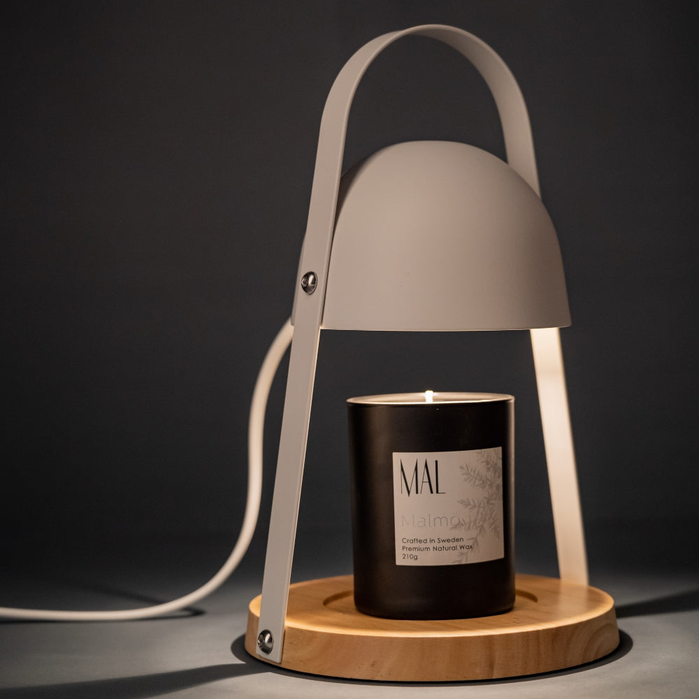 Vana Candles Candle Warmer - Nordic Dome Simplistic White
